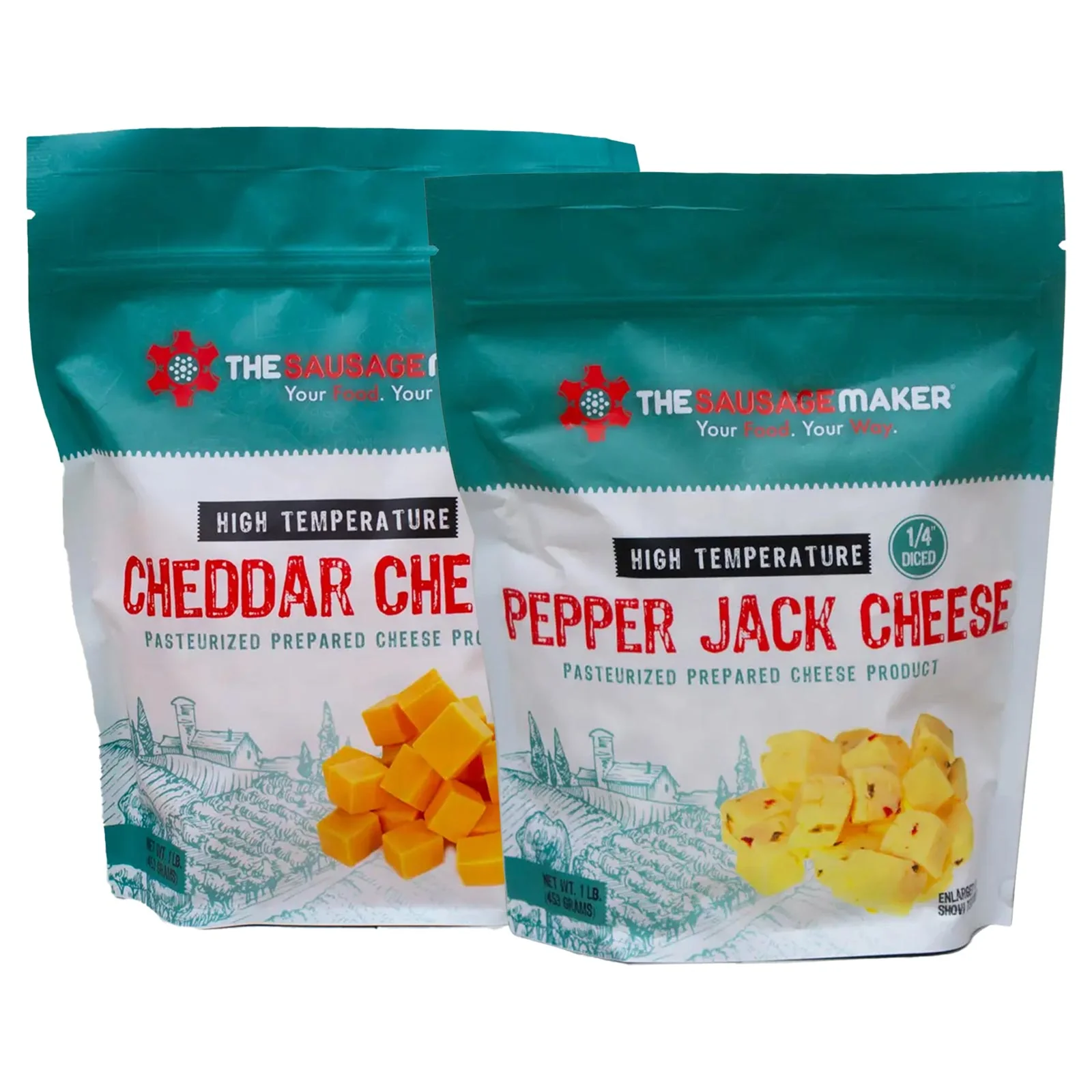 1 lb High Temp Cheese 2 Pack