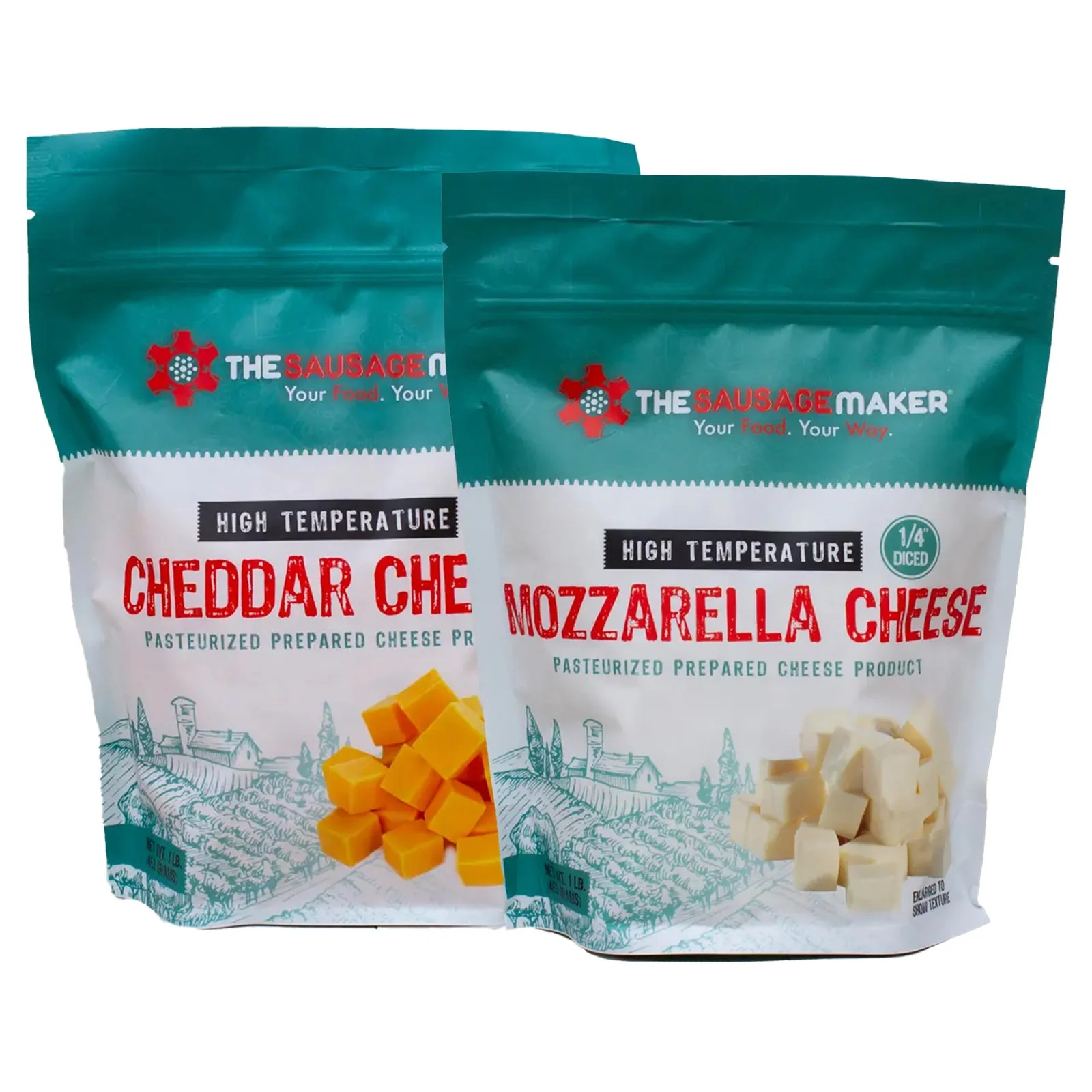 1 lb High Temp Cheese 2 Pack - Image 2