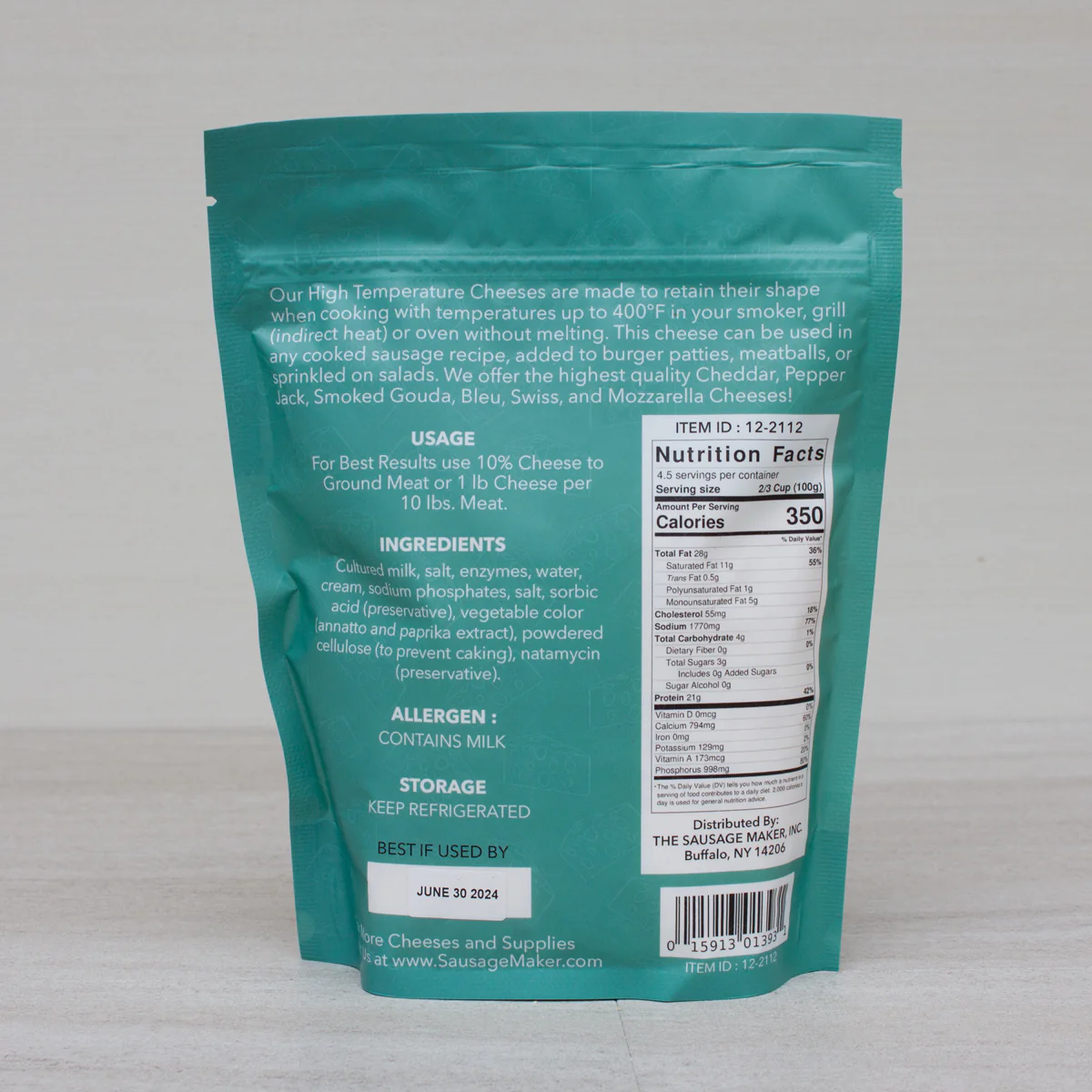 1 lb High Temp Cheese 2 Pack - Image 22