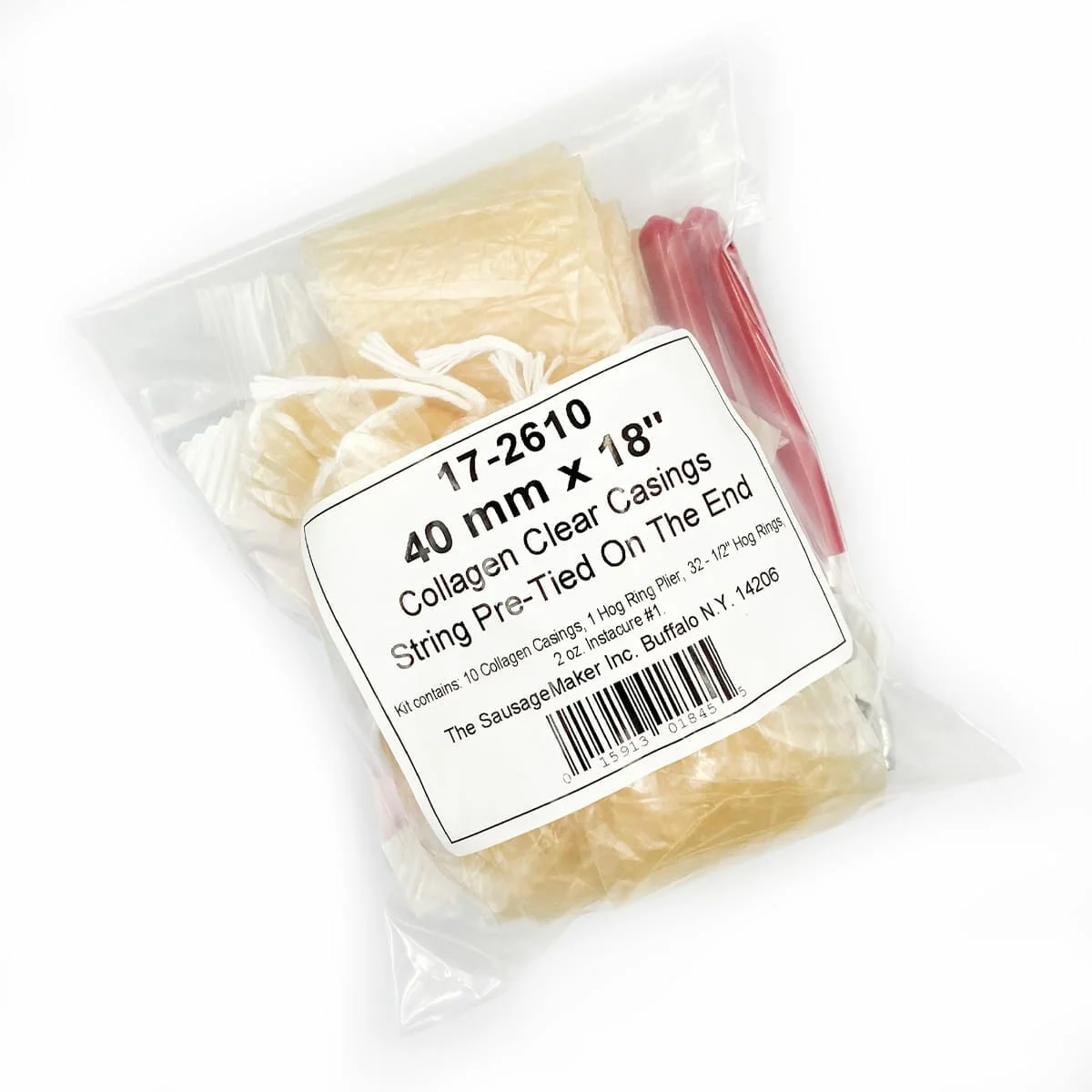 40mm x 18" Collagen Casing Kit - Image 2
