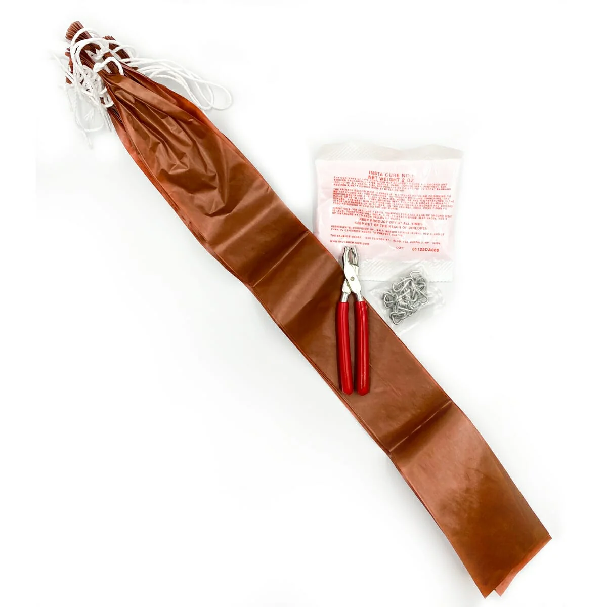47mm x 24" Mahogany Collagen Casing Kit