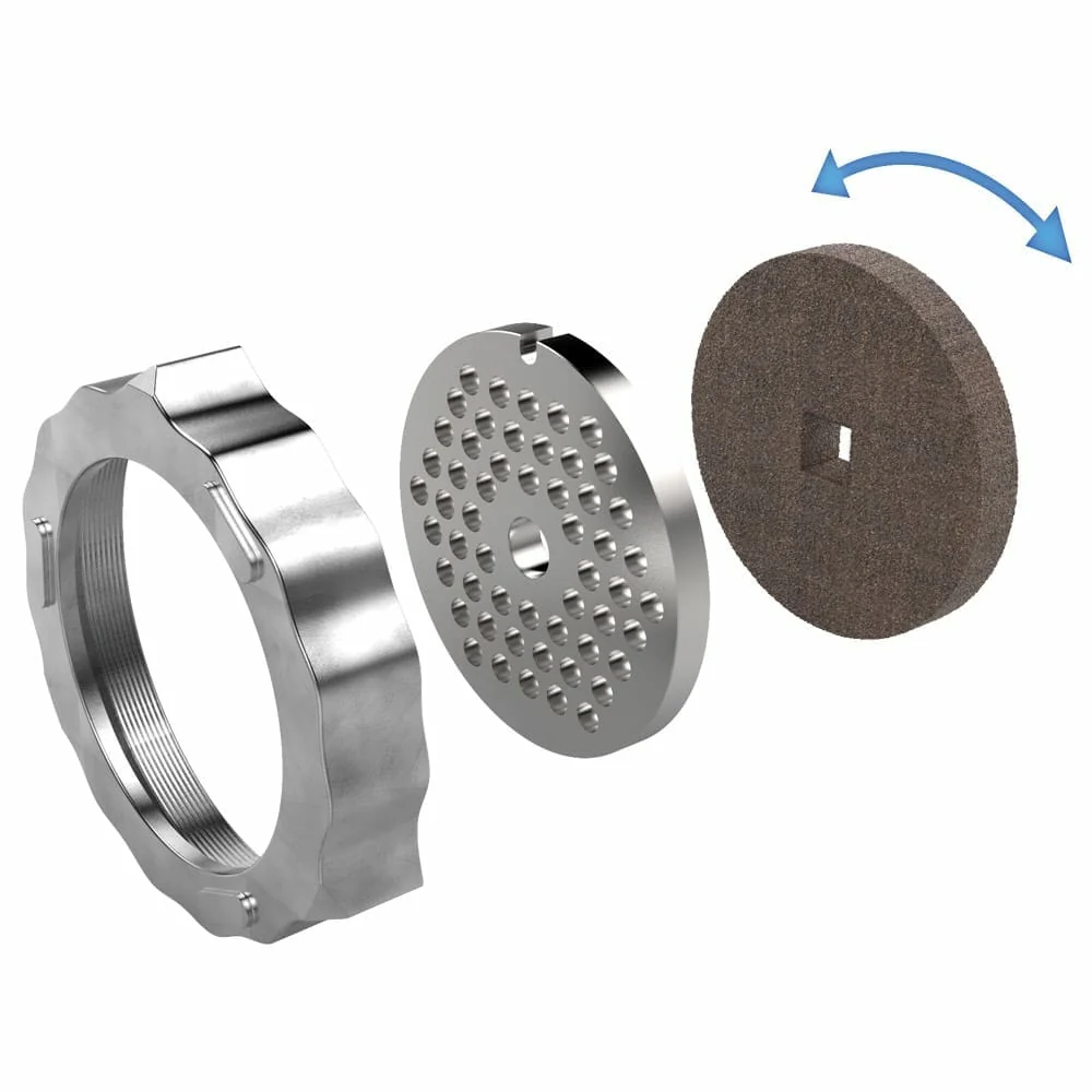 #8 Fine Meat Grinder Knife & Plate Sharpening System - Image 3