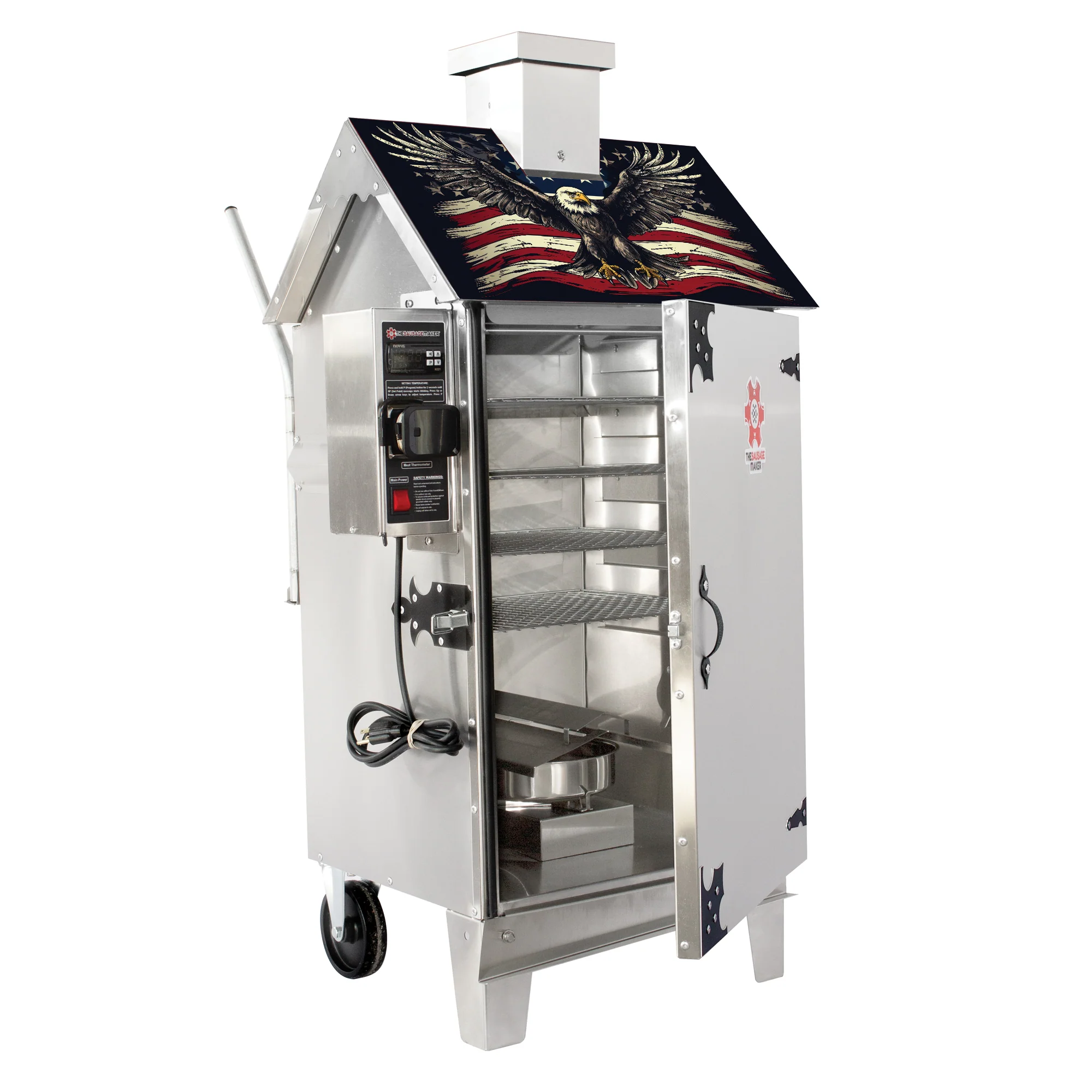 American Made Electric Smokers - Large 30 Lb. Capacity - Image 12