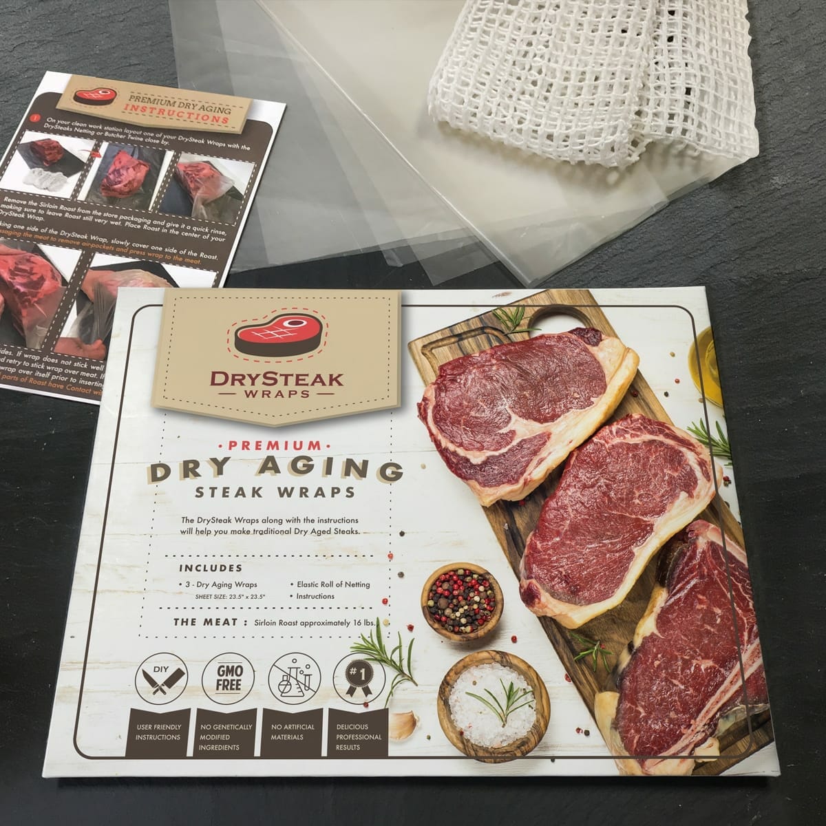 DrySteak Wraps for Dry Aging Steaks - Image 3