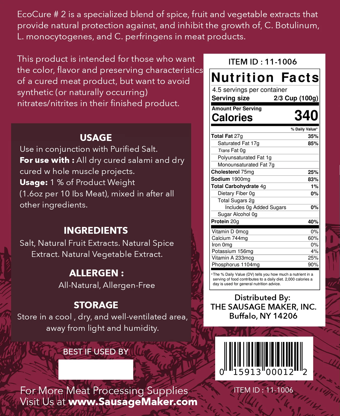 EcoCure #2 - 8oz - Image 2