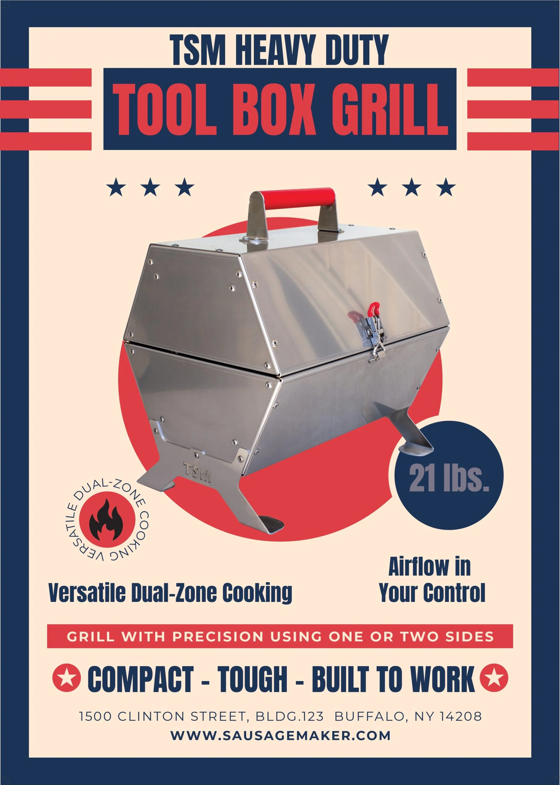 TSM Heavy Duty Tool Box Grill - Image 6