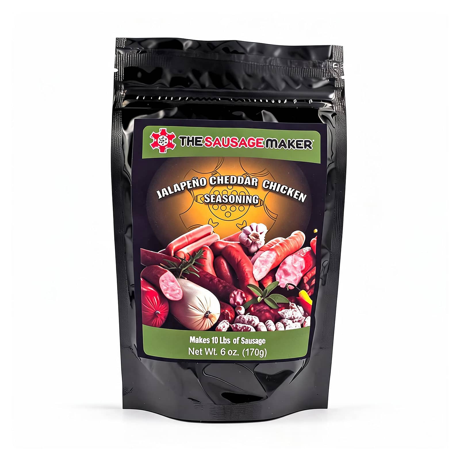 Jalapeno Cheddar Chicken Sausage Seasoning, 6 oz.