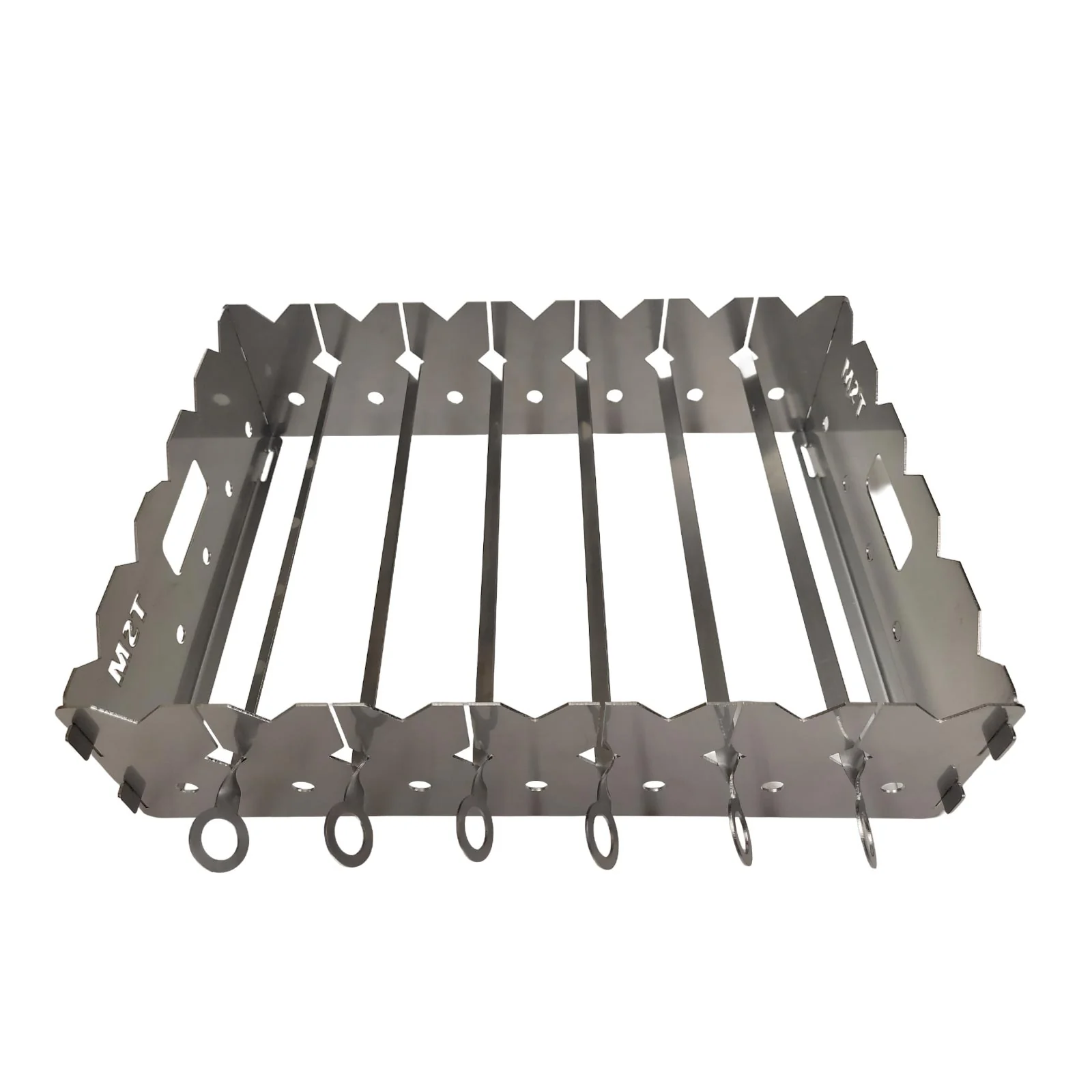 Kebab Skewer Holder with 6 Piece Skewer Set - Image 3