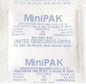 Moisture Absorbers 1 gram