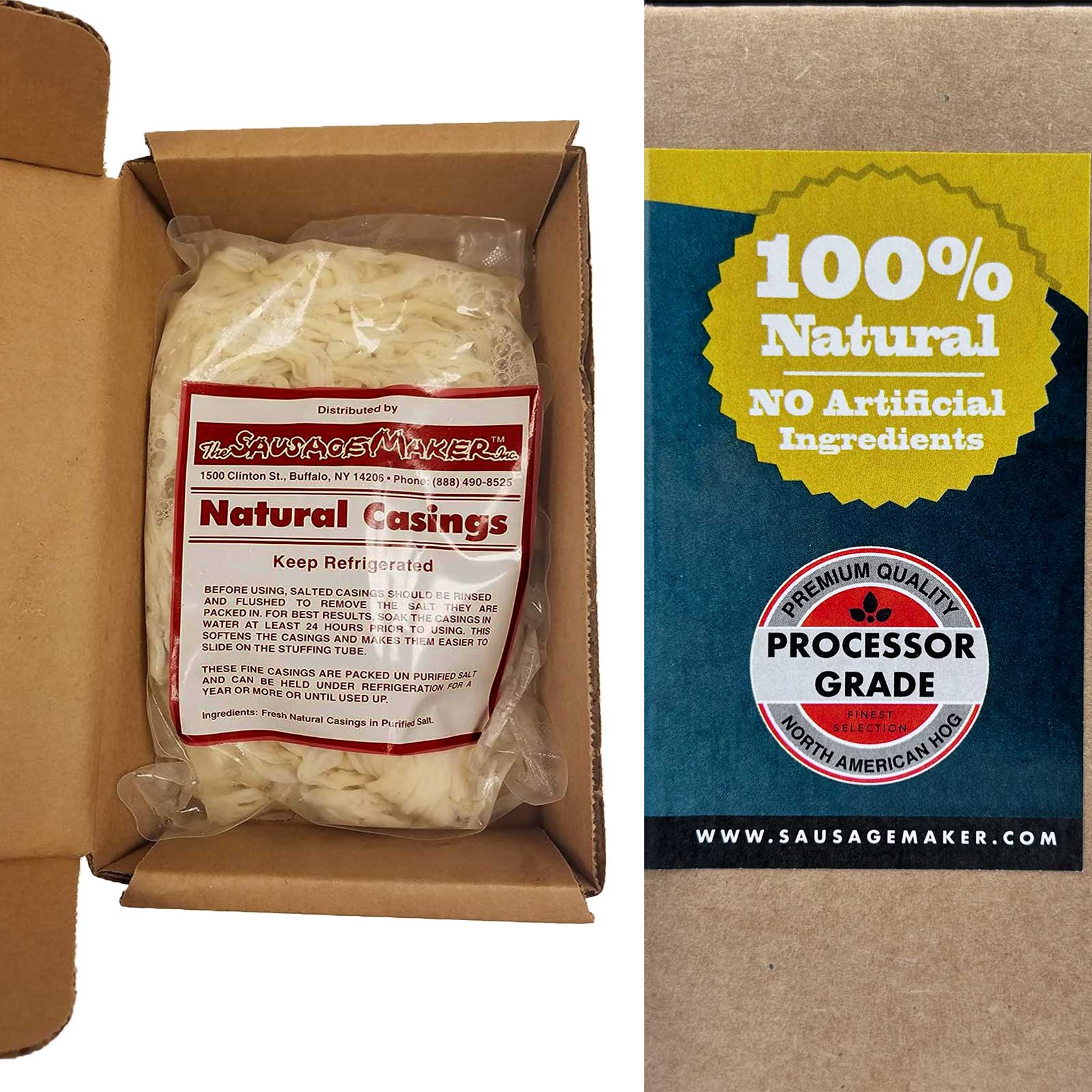 Natural Hog Casings 38-42mm - Image 3