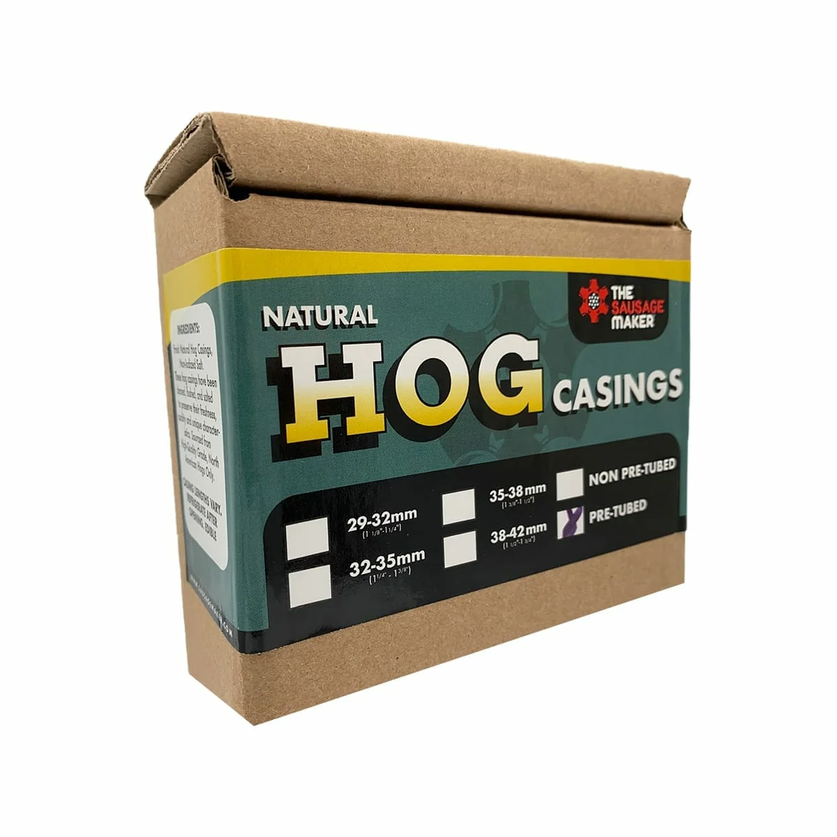 Pretubed Natural Hog Casings 29-32mm - Image 5