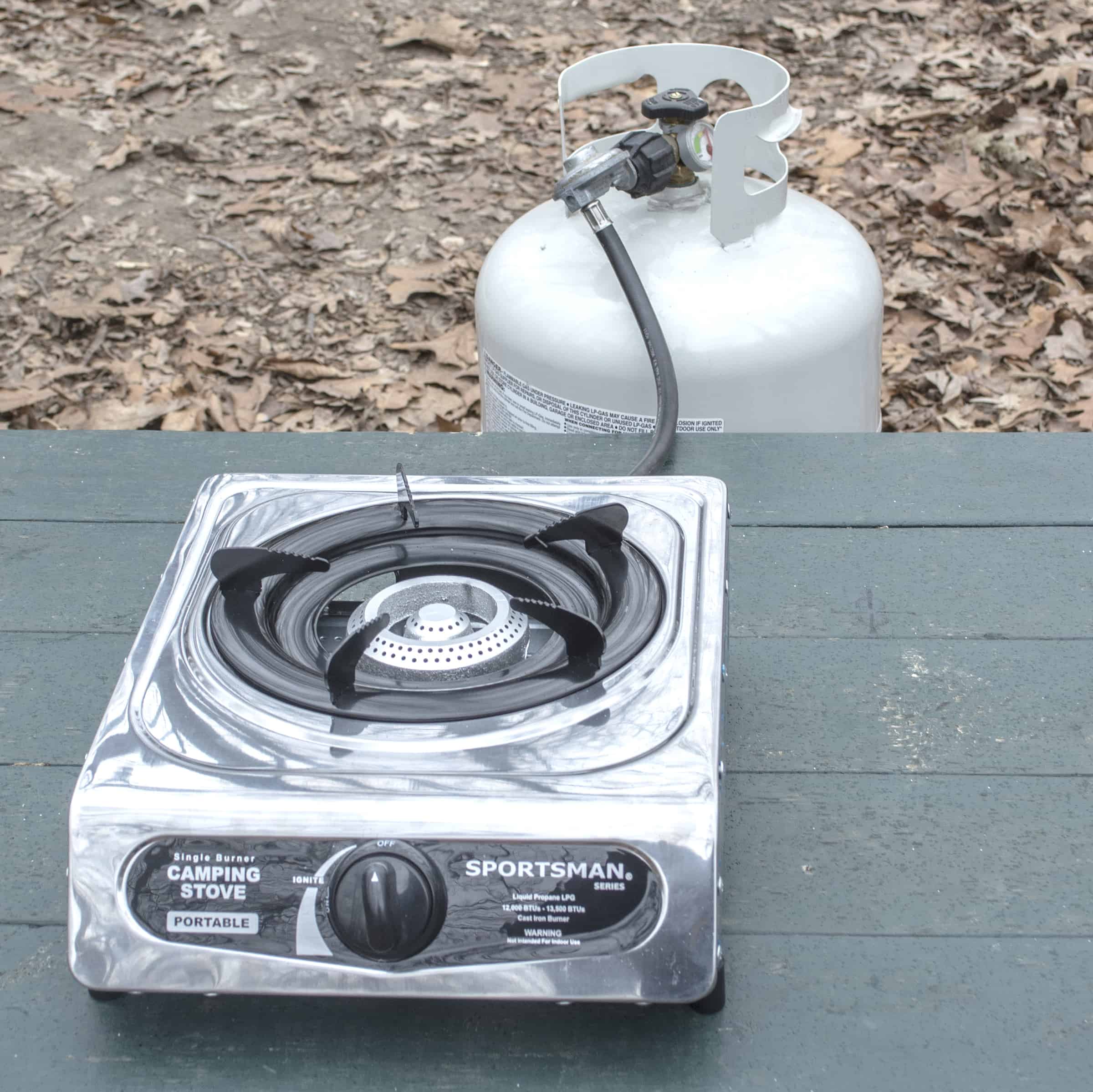 Single Burner Adjustable Camping Stove - Image 2