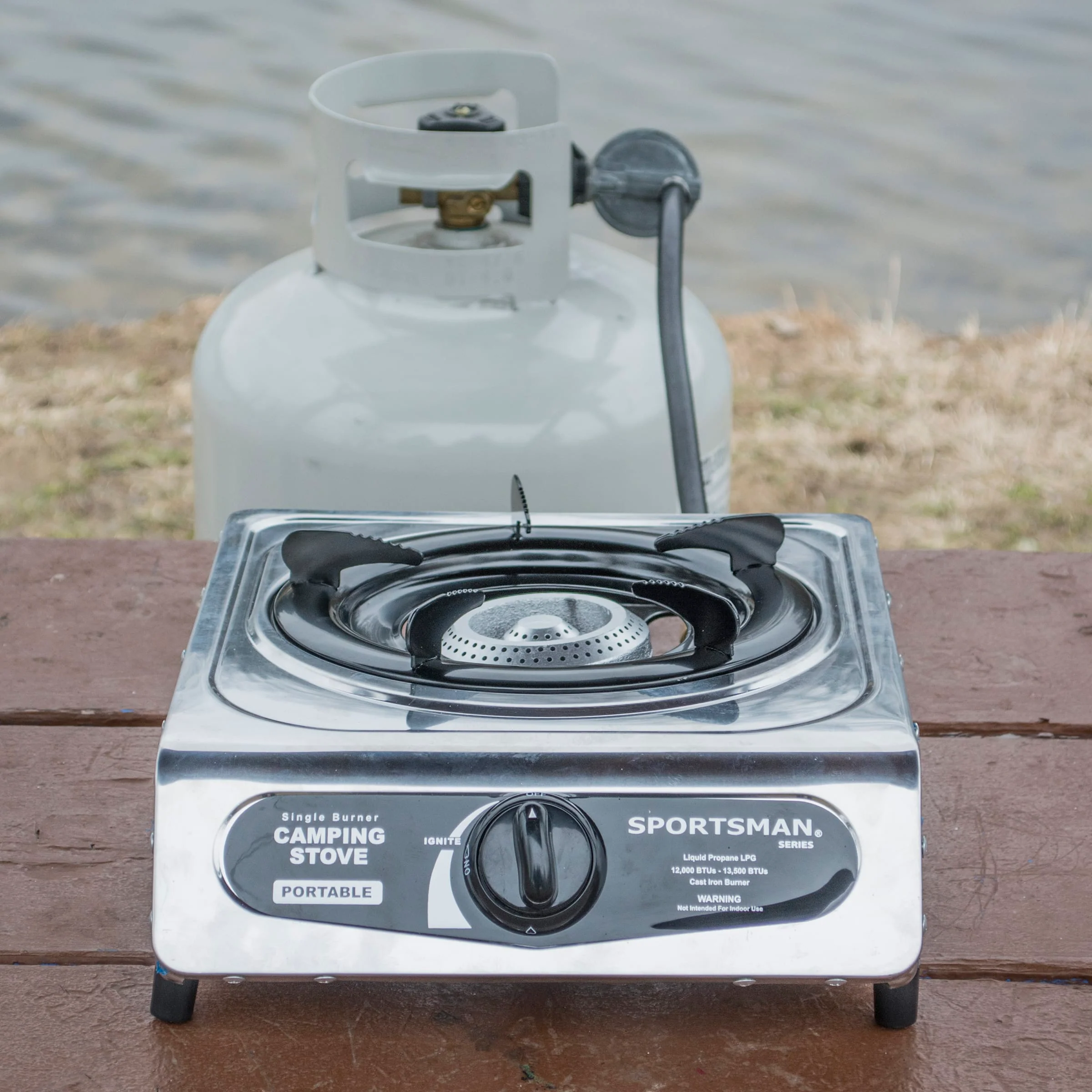 Single Burner Adjustable Camping Stove - Image 4