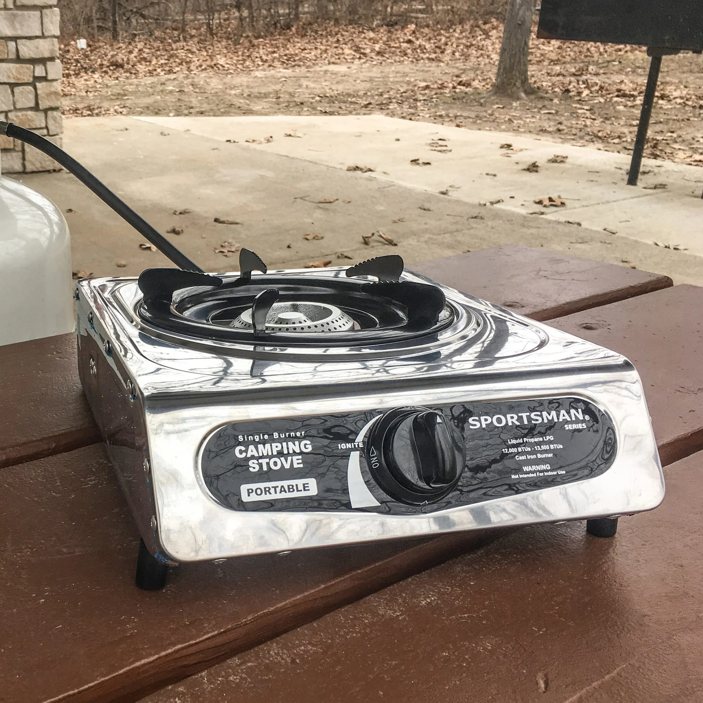 Single Burner Adjustable Camping Stove - Image 6